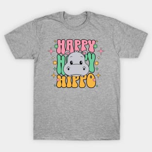 Happy Hippo Groovy T-Shirt